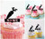 TA0533 Carrot Silhouette Party Wedding Birthday Acrylic Cupcake Toppers Decor 10 pcs