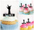 TA0591 Hand Symbol I Love You Silhouette Party Wedding Birthday Acrylic Cupcake Toppers Decor 10 pcs