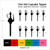 TA0599 Indian Jar Silhouette Party Wedding Birthday Acrylic Cupcake Toppers Decor 10 pcs
