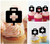 TA0612 Medical Bag Silhouette Party Wedding Birthday Acrylic Cupcake Toppers Decor 10 pcs