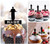 TA0627 Prayer Silhouette Party Wedding Birthday Acrylic Cupcake Toppers Decor 10 pcs