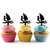 TA0659 Windsurfing Extreme Sport Silhouette Party Wedding Birthday Acrylic Cupcake Toppers Decor 10 pcs