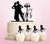 TC0018 Marriage Proposal Say Yes Party Wedding Birthday Acrylic Cake Topper Cupcake Toppers Decor Set 11 pcs