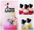 TC0145 I Love Camera Party Wedding Birthday Acrylic Cake Topper Cupcake Toppers Decor Set 11 pcs