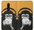 S2324 Funny Monkey with Headphone Pop Music Case For OnePlus 6