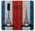 S2859 Vintage France Flag Eiffel Tower Case For OnePlus 6