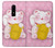 S3025 Pink Maneki Neko Lucky Cat Case For OnePlus 6