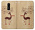 S3081 Wooden Raindeer Graphic Printed Case For OnePlus 6