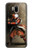 S0796 Japan Red Samurai Case For LG G7 ThinQ