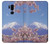 S1060 Mount Fuji Sakura Cherry Blossom Case For LG G7 ThinQ