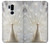 S1980 White Peacock Case For LG G7 ThinQ