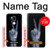 S3101 X-ray Peace Sign Fingers Case For LG G7 ThinQ