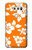 S2245 Hawaiian Hibiscus Orange Pattern Case For LG V30, LG V30 Plus, LG V30S ThinQ, LG V35, LG V35 ThinQ