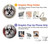 S2440 Biohazards Biological Hazard Case For LG V30, LG V30 Plus, LG V30S ThinQ, LG V35, LG V35 ThinQ