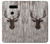 S2505 Reindeer Head Old Wood Texture Graphic Case For LG V30, LG V30 Plus, LG V30S ThinQ, LG V35, LG V35 ThinQ