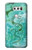 S2653 Dragon Green Turquoise Stone Graphic Case For LG V30, LG V30 Plus, LG V30S ThinQ, LG V35, LG V35 ThinQ