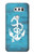 S3053 Marine Anchor Blue Case For LG V30, LG V30 Plus, LG V30S ThinQ, LG V35, LG V35 ThinQ