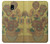 S0214 Van Gogh Vase Fifteen Sunflowers Case For Samsung Galaxy J3 (2018), J3 Star, J3 V 3rd Gen, J3 Orbit, J3 Achieve, Express Prime 3, Amp Prime 3