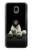 S0878 Black Bear Case For Samsung Galaxy J3 (2018), J3 Star, J3 V 3rd Gen, J3 Orbit, J3 Achieve, Express Prime 3, Amp Prime 3