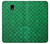 S2704 Green Fish Scale Pattern Graphic Case For Samsung Galaxy J3 (2018), J3 Star, J3 V 3rd Gen, J3 Orbit, J3 Achieve, Express Prime 3, Amp Prime 3