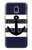 S2758 Anchor Navy Case For Samsung Galaxy J3 (2018), J3 Star, J3 V 3rd Gen, J3 Orbit, J3 Achieve, Express Prime 3, Amp Prime 3