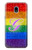 S2899 Rainbow LGBT Gay Pride Flag Case For Samsung Galaxy J3 (2018), J3 Star, J3 V 3rd Gen, J3 Orbit, J3 Achieve, Express Prime 3, Amp Prime 3