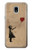 S3170 Girl Heart Out of Reach Case For Samsung Galaxy J3 (2018), J3 Star, J3 V 3rd Gen, J3 Orbit, J3 Achieve, Express Prime 3, Amp Prime 3