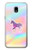 S3203 Rainbow Unicorn Case For Samsung Galaxy J3 (2018), J3 Star, J3 V 3rd Gen, J3 Orbit, J3 Achieve, Express Prime 3, Amp Prime 3