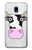 S3257 Cow Cartoon Case For Samsung Galaxy J3 (2018), J3 Star, J3 V 3rd Gen, J3 Orbit, J3 Achieve, Express Prime 3, Amp Prime 3