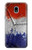 S3304 France Flag Vintage Football Graphic Case For Samsung Galaxy J3 (2018), J3 Star, J3 V 3rd Gen, J3 Orbit, J3 Achieve, Express Prime 3, Amp Prime 3