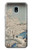 S3350 Utagawa Hiroshige Drum Bridge Yuhi Hill in Meguro Case For Samsung Galaxy J3 (2018), J3 Star, J3 V 3rd Gen, J3 Orbit, J3 Achieve, Express Prime 3, Amp Prime 3