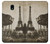 S2174 Eiffel Tower Vintage Paris Case For Samsung Galaxy J7 (2018), J7 Aero, J7 Top, J7 Aura, J7 Crown, J7 Refine, J7 Eon, J7 V 2nd Gen, J7 Star