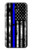 S3244 Thin Blue Line USA Case For Samsung Galaxy J7 (2018), J7 Aero, J7 Top, J7 Aura, J7 Crown, J7 Refine, J7 Eon, J7 V 2nd Gen, J7 Star