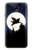 S3289 Flying Pig Full Moon Night Case For Samsung Galaxy J7 (2018), J7 Aero, J7 Top, J7 Aura, J7 Crown, J7 Refine, J7 Eon, J7 V 2nd Gen, J7 Star