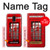 S0058 British Red Telephone Box Case For Samsung Galaxy J6 (2018)