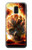 S0863 Hell Fire Skull Case For Samsung Galaxy J6 (2018)