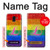 S2900 Rainbow LGBT Lesbian Pride Flag Case For Samsung Galaxy J6 (2018)