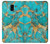 S2906 Aqua Turquoise Stone Case For Samsung Galaxy J6 (2018)