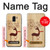 S3081 Wooden Raindeer Graphic Printed Case For Samsung Galaxy J6 (2018)