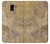 S3240 Yellow Marble Stone Case For Samsung Galaxy J6 (2018)