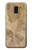 S3240 Yellow Marble Stone Case For Samsung Galaxy J6 (2018)