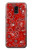 S3354 Red Classic Bandana Case For Samsung Galaxy J6 (2018)