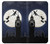 S3249 Peter Pan Fly Full Moon Night Case For iPhone 7, iPhone 8