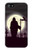 S3262 Grim Reaper Night Moon Cemetery Case For iPhone 5 5S SE