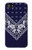 S3357 Navy Blue Bandana Pattern Case For iPhone 5 5S SE