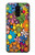S3281 Colorful Hippie Flowers Pattern Case For Samsung Galaxy S9 Plus