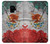 S3314 Mexico Flag Vinatage Foorball Graphic Case For Samsung Galaxy S9