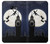 S3249 Peter Pan Fly Full Moon Night Case For Samsung Galaxy A5 (2017)