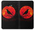 S3328 Crow Red Moon Case For Samsung Galaxy A5 (2017)