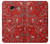 S3354 Red Classic Bandana Case For Samsung Galaxy A5 (2017)